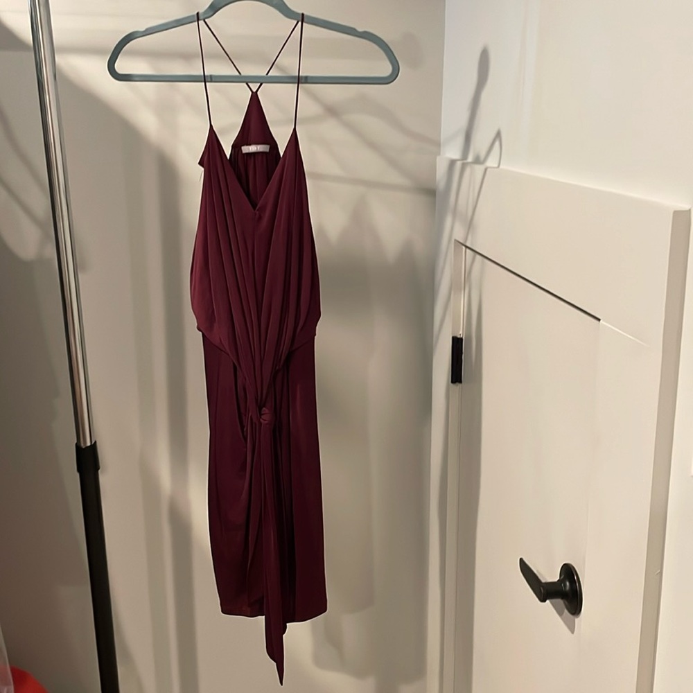 Burgundy Tart dress